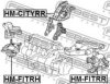 FEBEST HM-CITYRR Engine Mounting